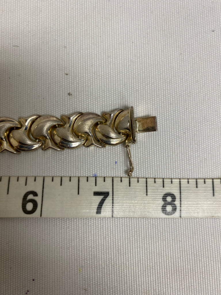 Silver Swirl Bracelet