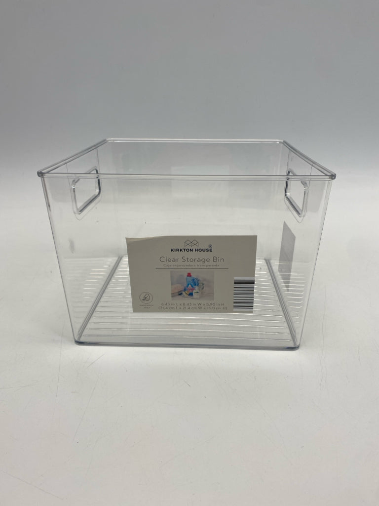 Clear Storage Container