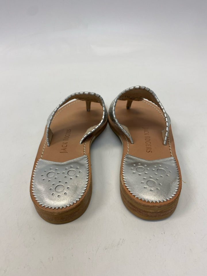 Jack Rogers  Size 7 Silver Sandals
