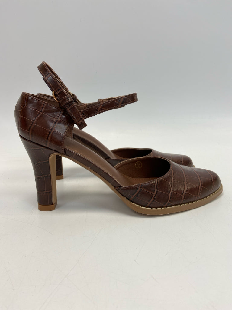 Size 9 Brown Heels