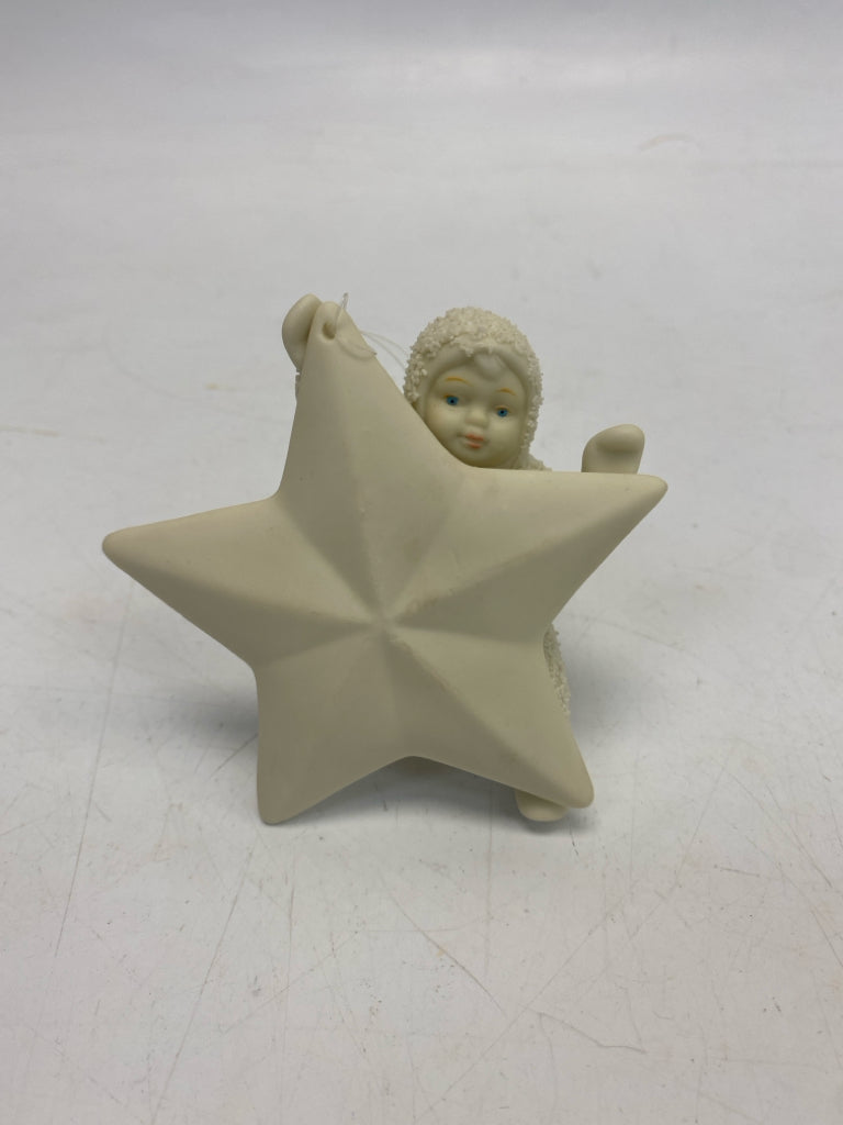 Cream Snowbabies Ornaments