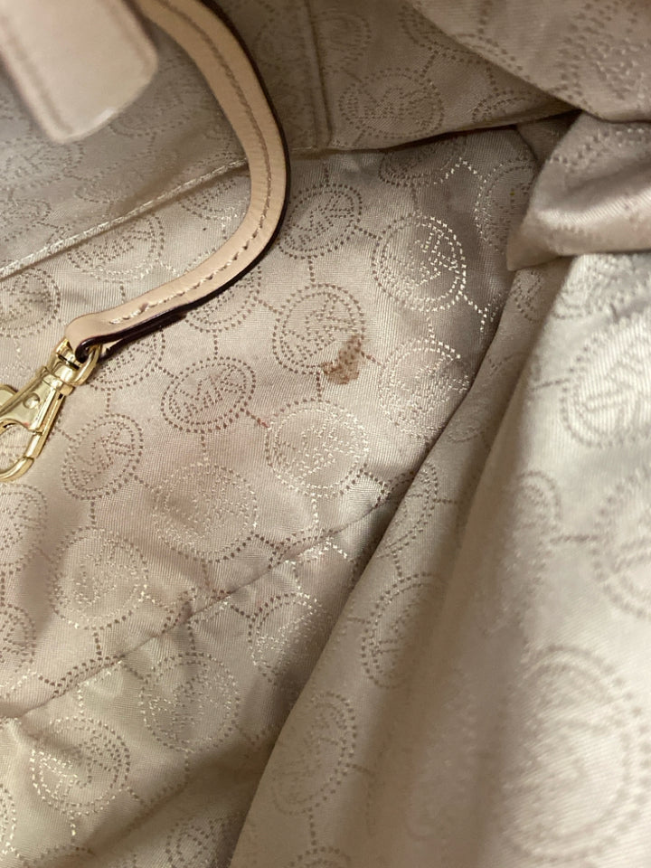 Michael Kors Tan Brown Signature Handbag