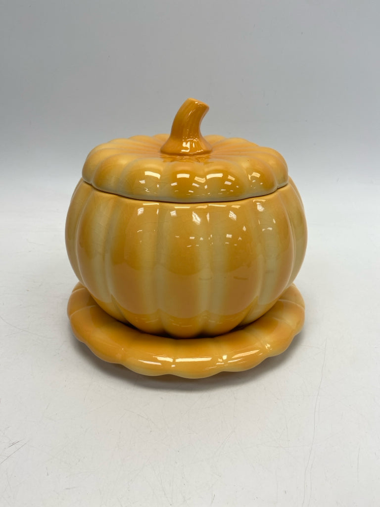 Villeroy &amp; Boch Orange Pumpkin Ceramic Fall