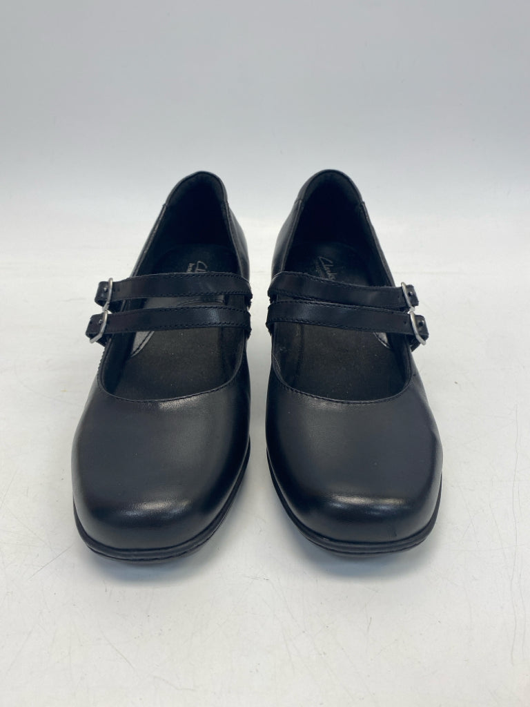 Clarks US Shoe Size 6.5 Black Heels