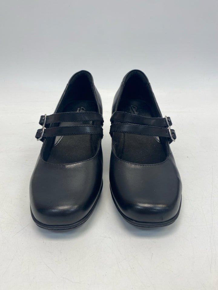 Clarks US Shoe Size 6.5 Black Heels