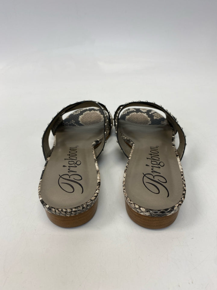 Brighton  Size 7.5 Snakeprint Sandals