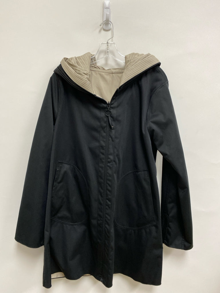 UBU Clothing Size XL Black Reversible Zip Down Hooded Ladies Jacket