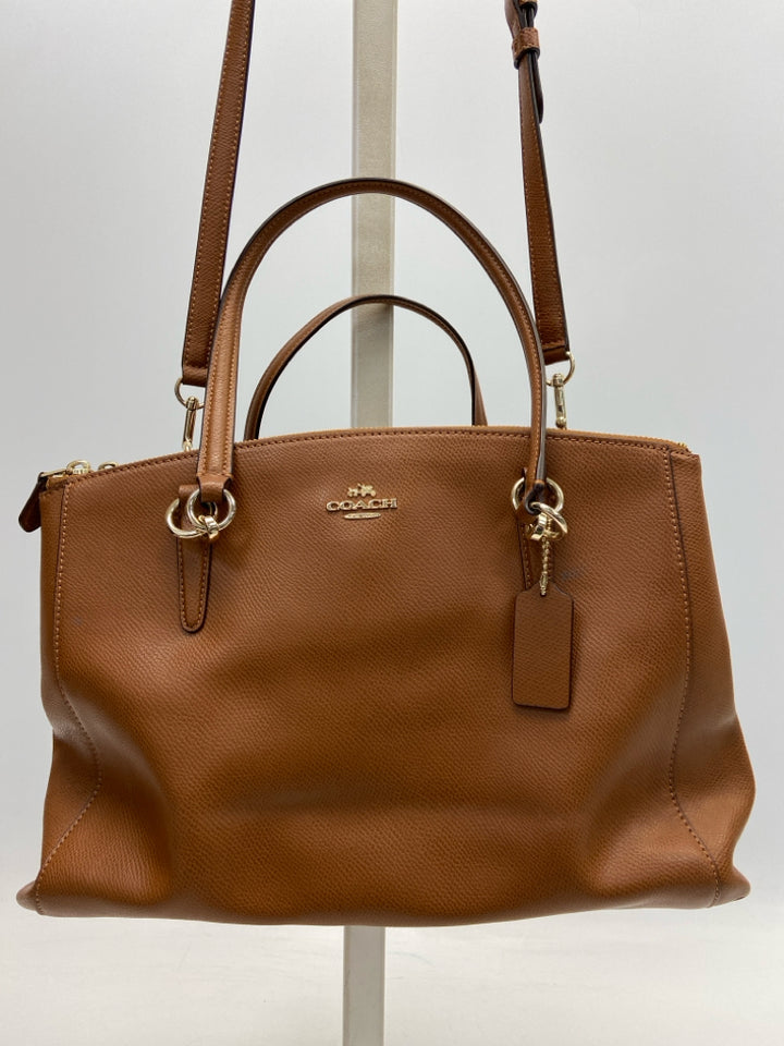 Coach Brown Christie Carryall Handbag 36606