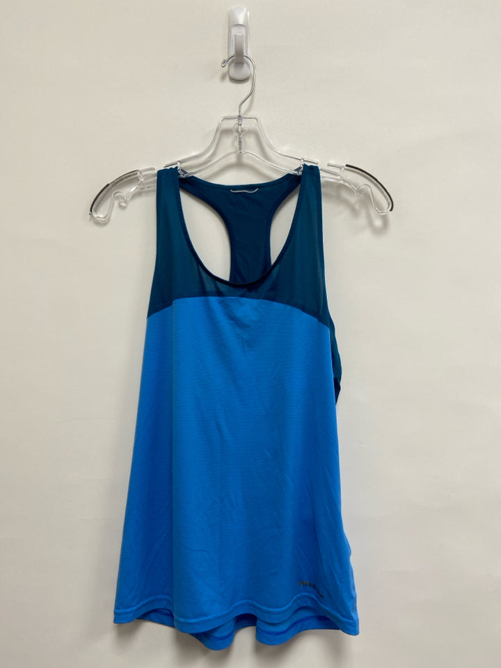 Patagonia Size M Dark Turquiose Blue Tank Athletic Top