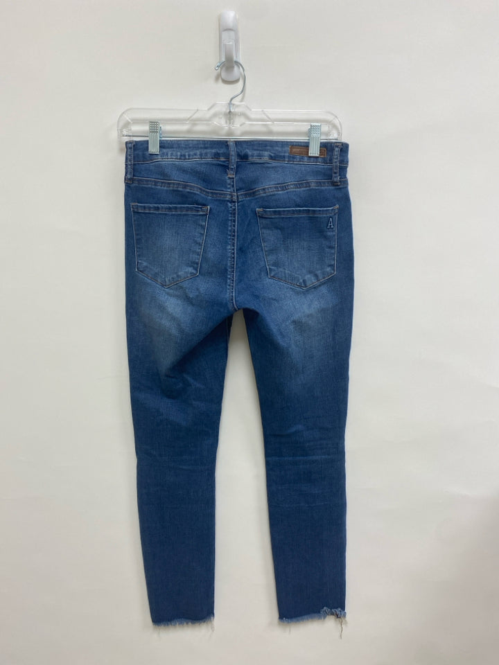 Articles of Society Size 26 Faded Denim Distressed Ladies Jeans