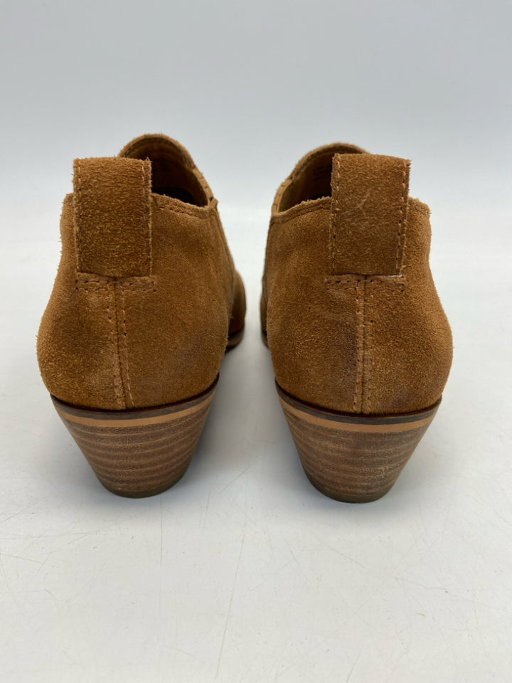 Frye &amp; Co US Shoe Size 9.5 Cognac Suede Boots