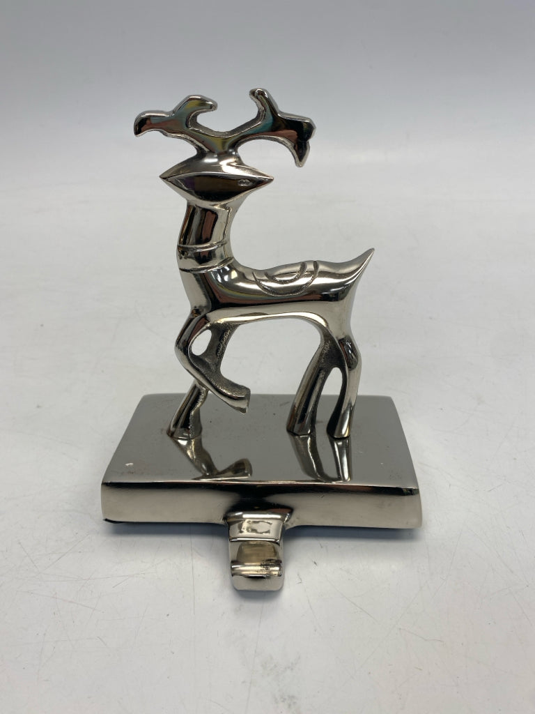 Silver Santa Metal Christmas