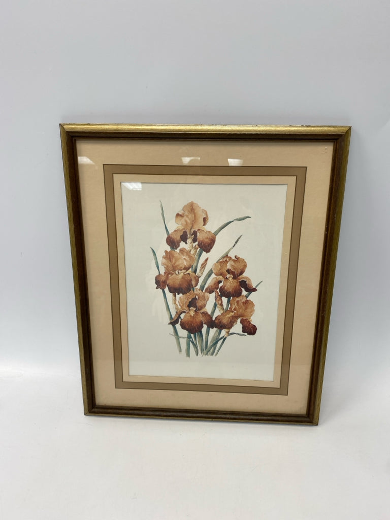 Brown Framed Art