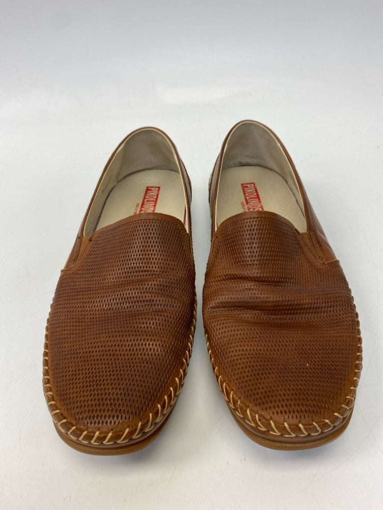 Pikolinos Size 43 Brown Perforated Men&