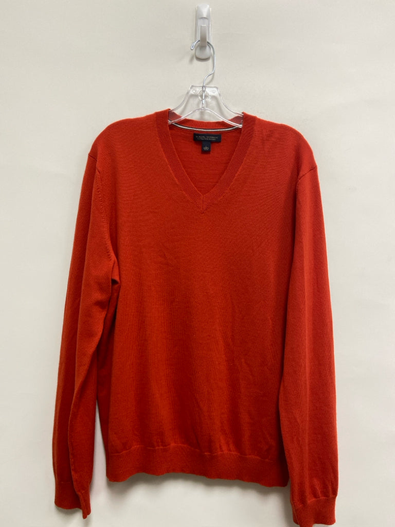Banana Republic Size L Orange Merino Men&