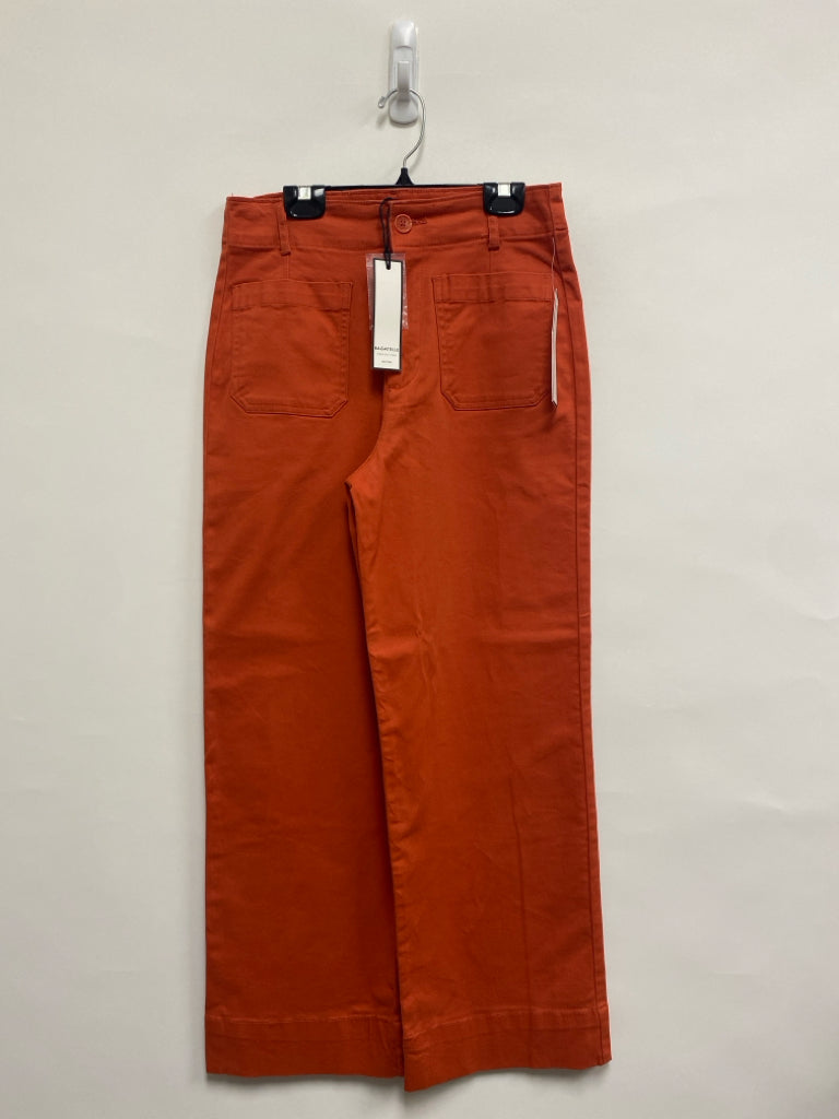 NWT bagetelle Size 4 Dark Orange Wide Leg Ladies Pants