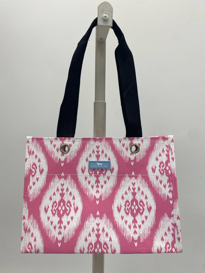 Scout Pink White Tote Bag