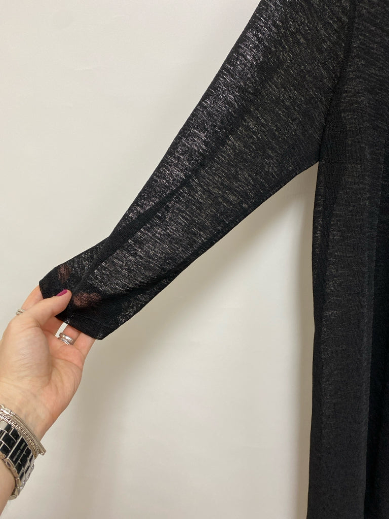 Patrizia Luca Size L Black Drape Ladies Jacket