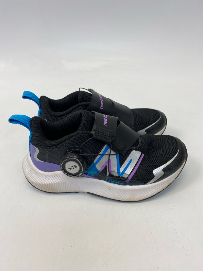 New Balance SIZE 11.5 Black Purple/Blue Girl&