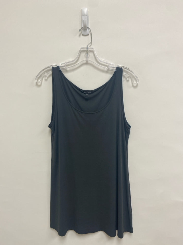 Eileen Fisher Size S Gray Tank Silk Ladies Top