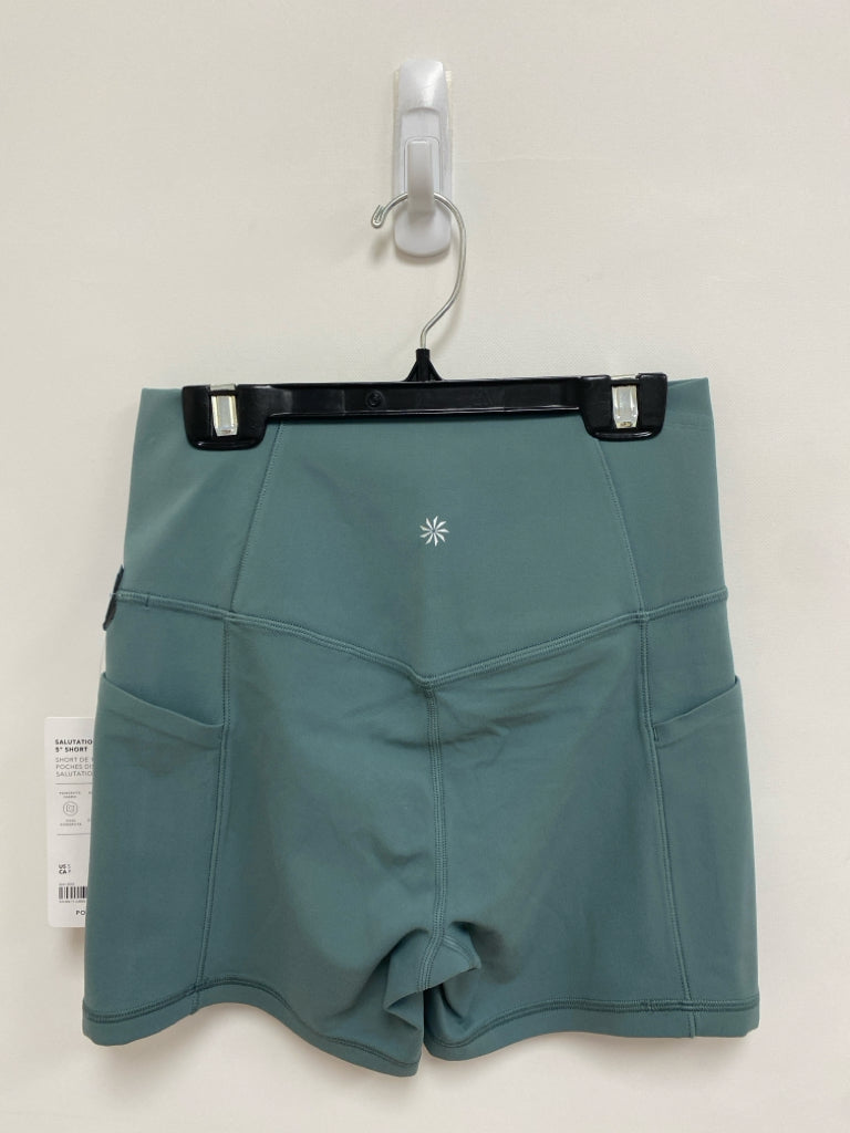 NWT Athleta Size S Dusty Blue Athletic Shorts