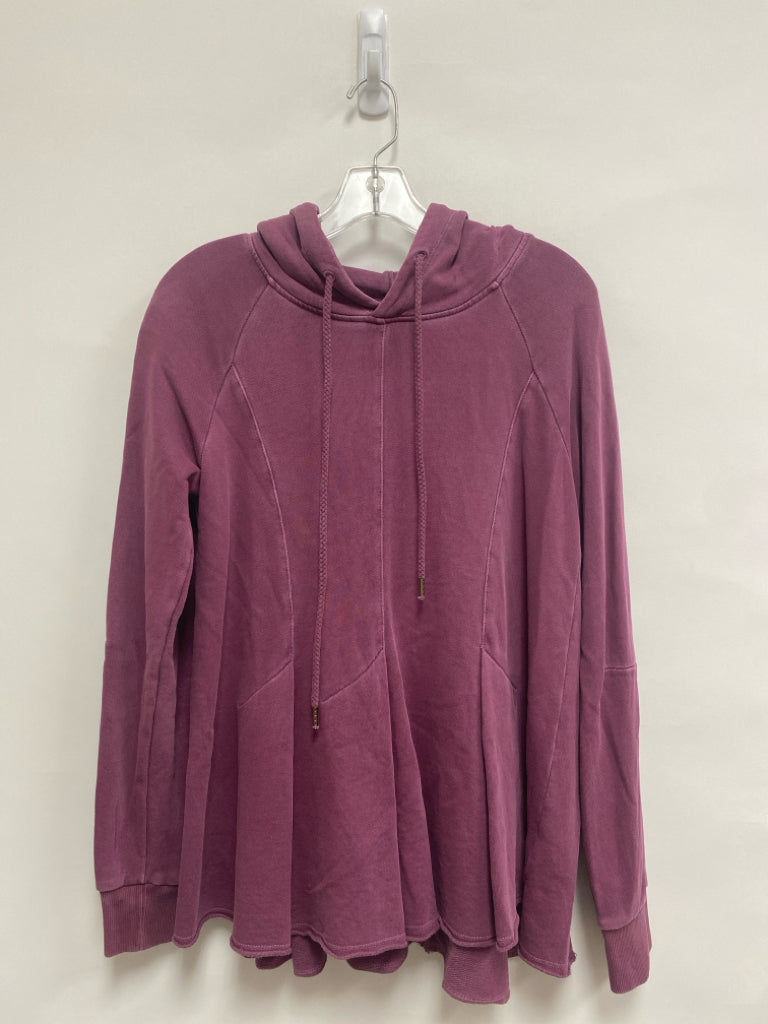 Pilcro Size S Purple Hooded Ladies Sweatshirt