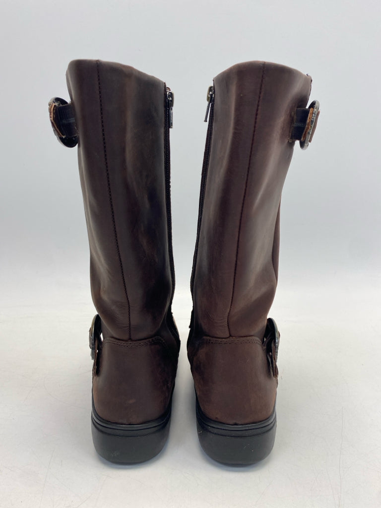 Alegria EU Shoe Size 39 Brown Side Zipper Boots