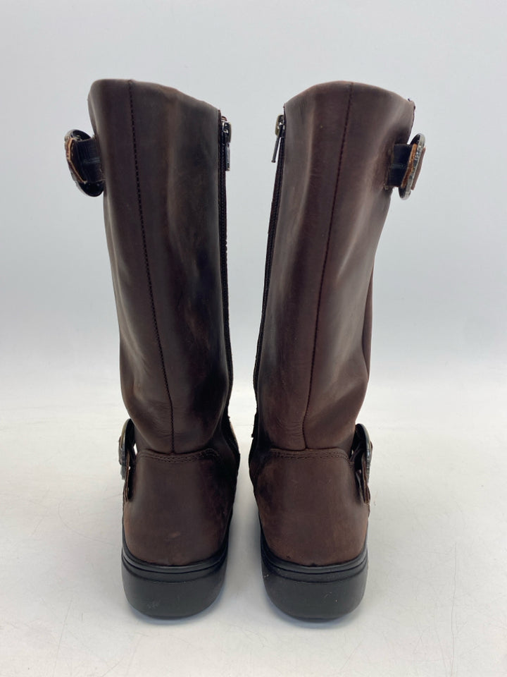 Alegria EU Shoe Size 39 Brown Side Zipper Boots