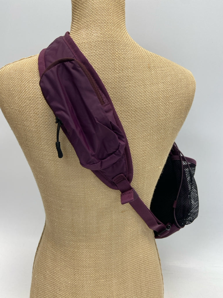 NWT Eddie Bauer Dark Plum Nylon Handbag