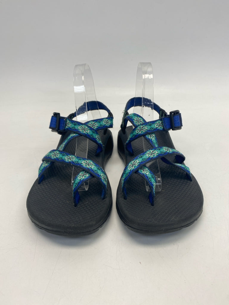 Chaco  Size 9 Blue Turquoise Sandals