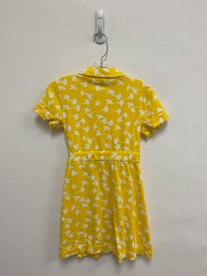 Gap Kids SIZE 8 Yellow/White Flowers Wrap Girl&