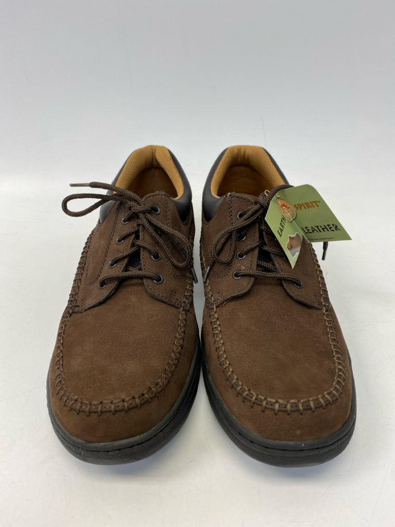 NWT Size 14 Brown Lace-Up Men&