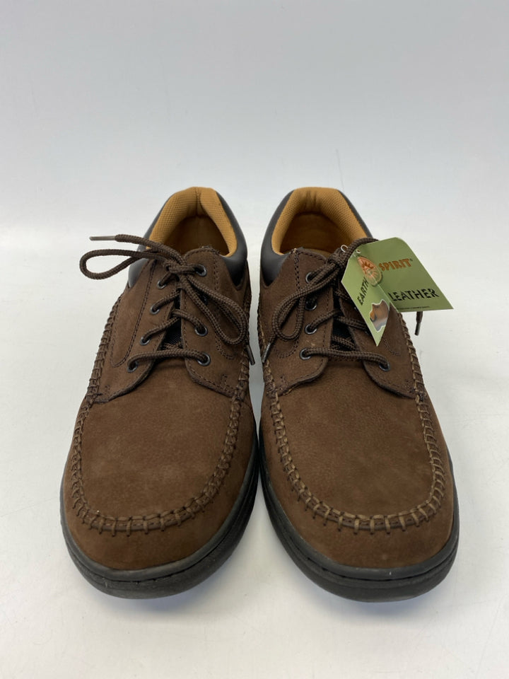 NWT Size 14 Brown Lace-Up Men&