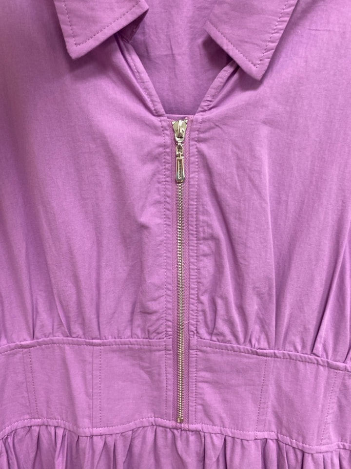 NWT She + Sky Size L Lilac Cotton Ladies Dress