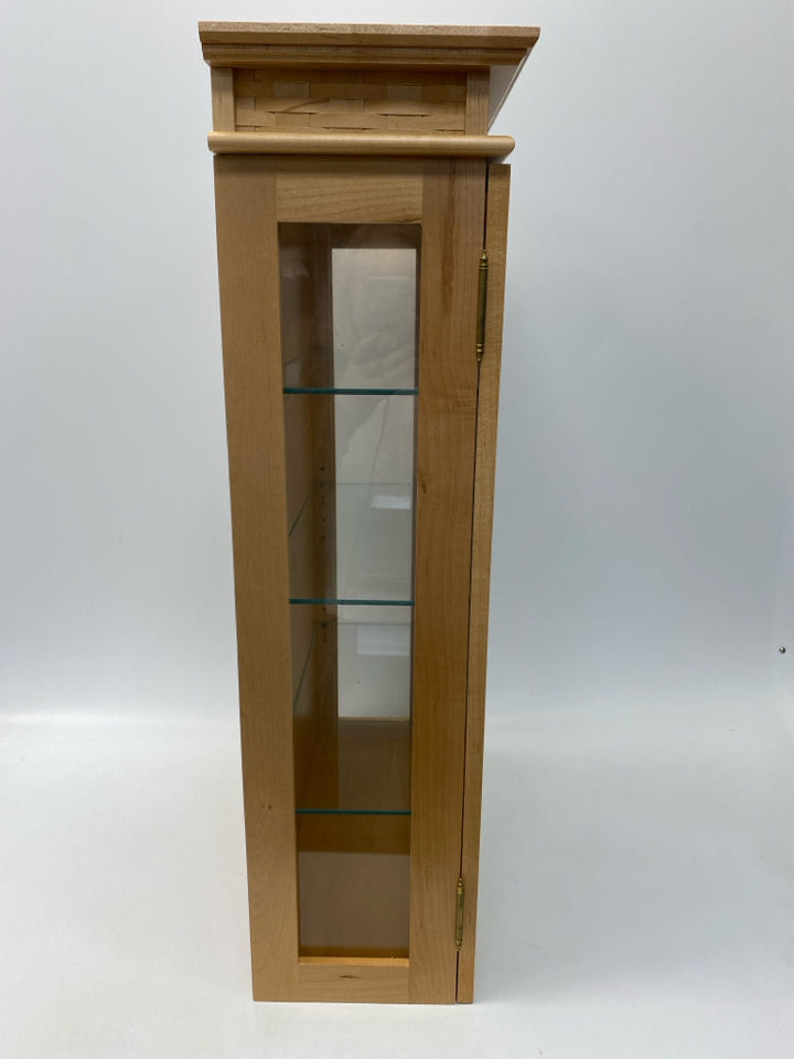Longaberger Collectors Club Mini May Series Hanging Display Cabinet