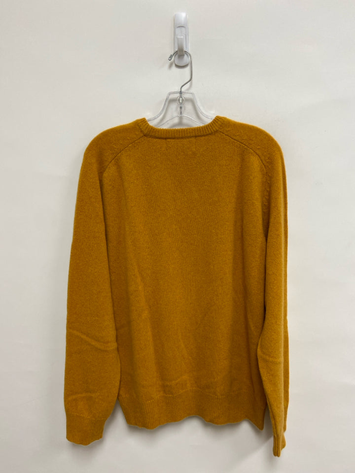 Size L Goldenrod Lambswool Men&