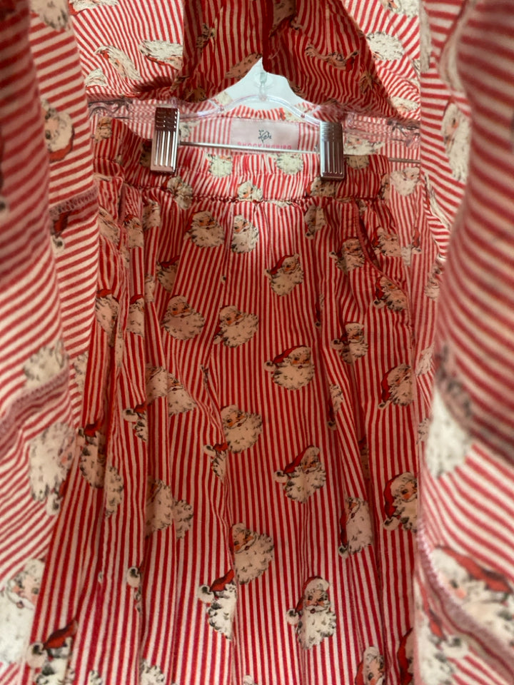 SIZE 7 Red/Crm Santa Girl&