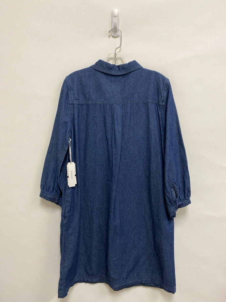 NWT dash Size M Blue Ladies Dress