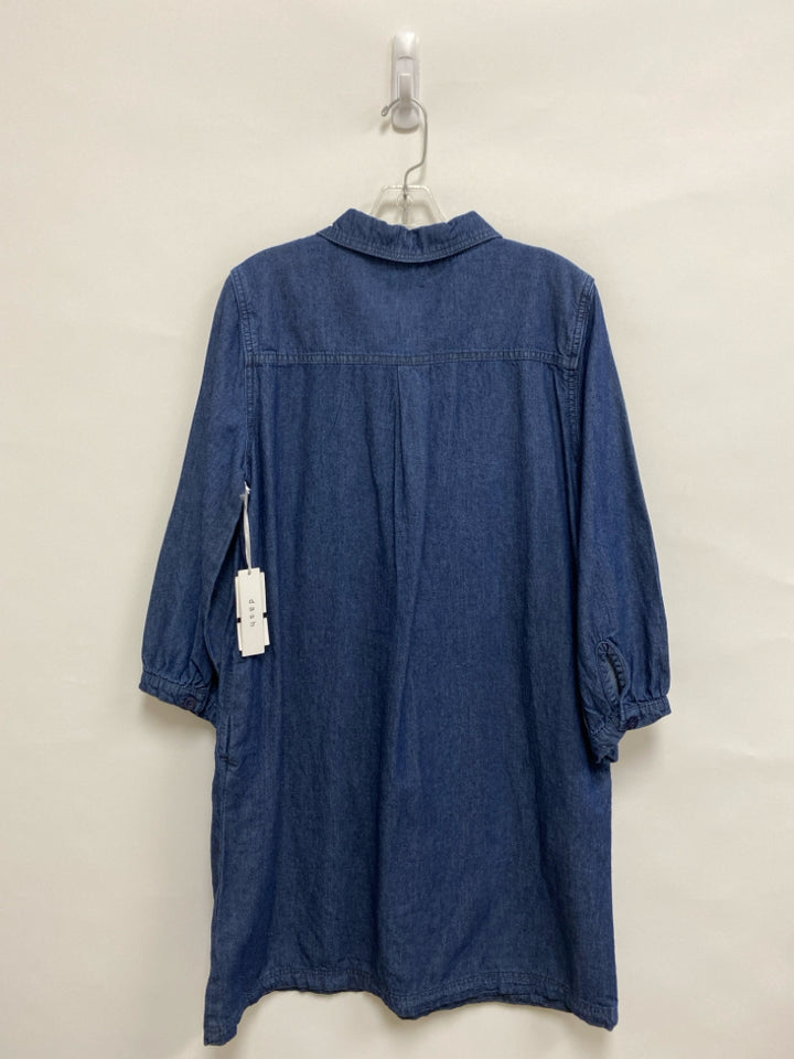 NWT dash Size M Blue Ladies Dress
