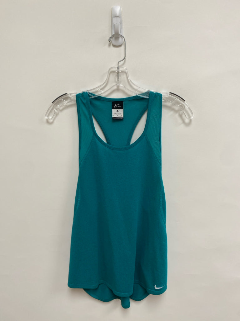 Nike Size S Teal Blue Sleeveless Athletic Top