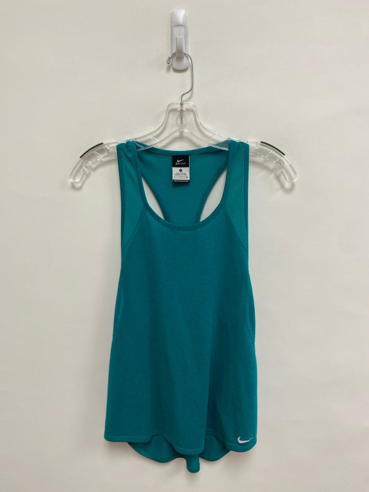 Nike Size S Teal Blue Sleeveless Athletic Top