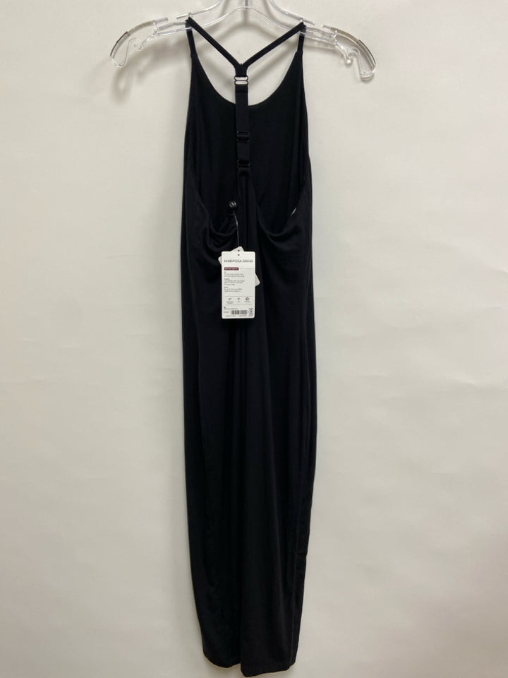 NWT Athleta Size S Black Sleeveless Ladies Dress