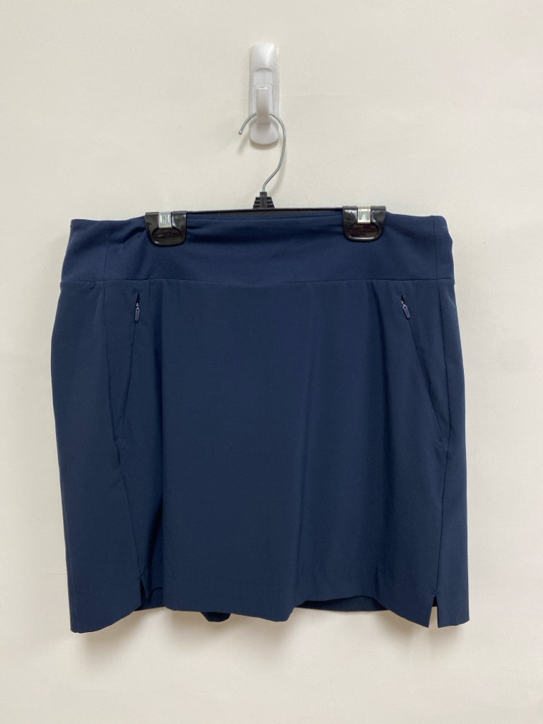 Athleta Size 10 Navy Athletic Skort