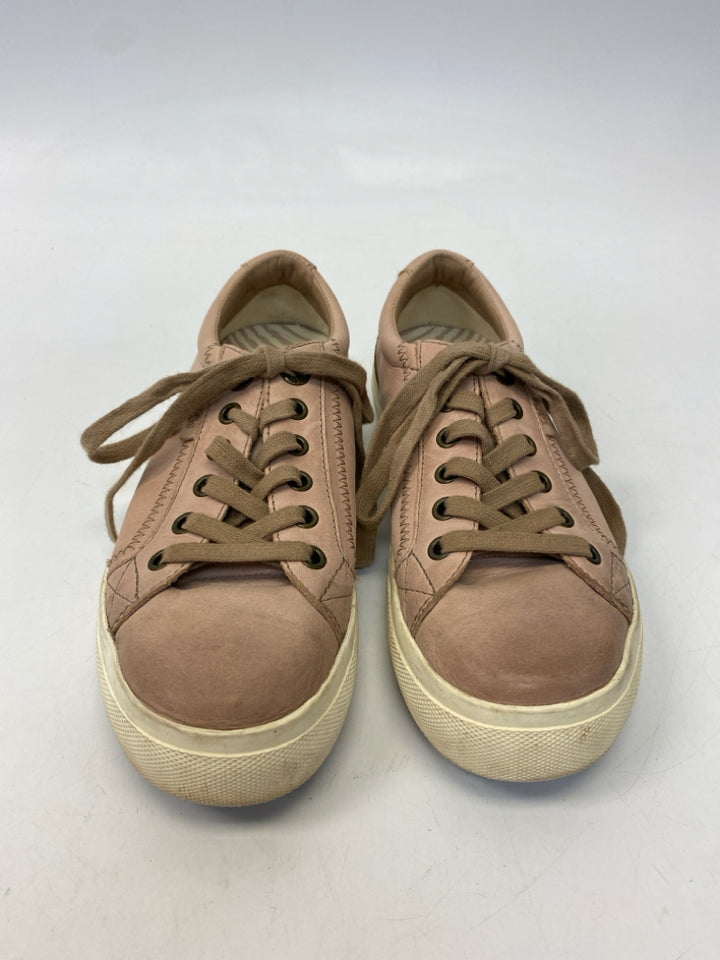 Taos  Size 6 Pink Lace-up Sneakers