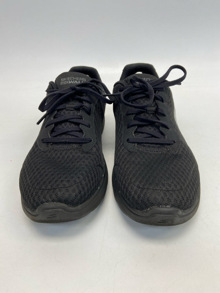 Skechers  Size 10 Black Lace-up Sneakers