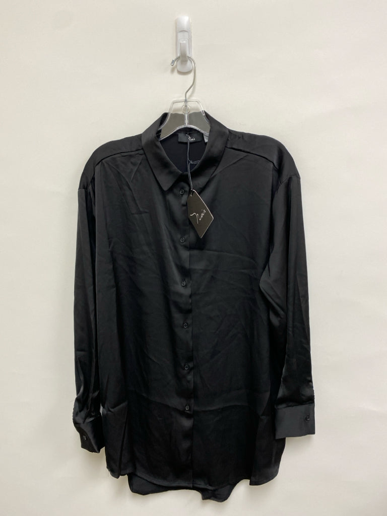 NWT Noir Size M Black Ladies Top