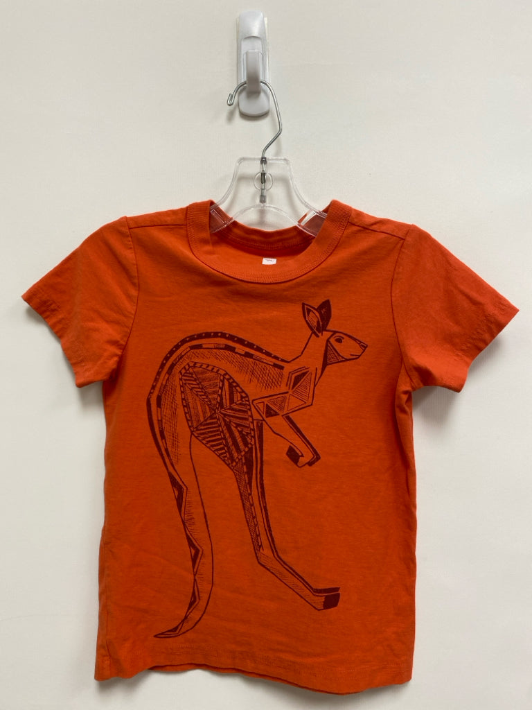 Tea SIZE 5 Orange Burgundy Boy&