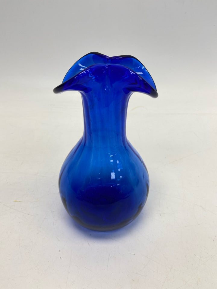 Cobalt Glass Vase