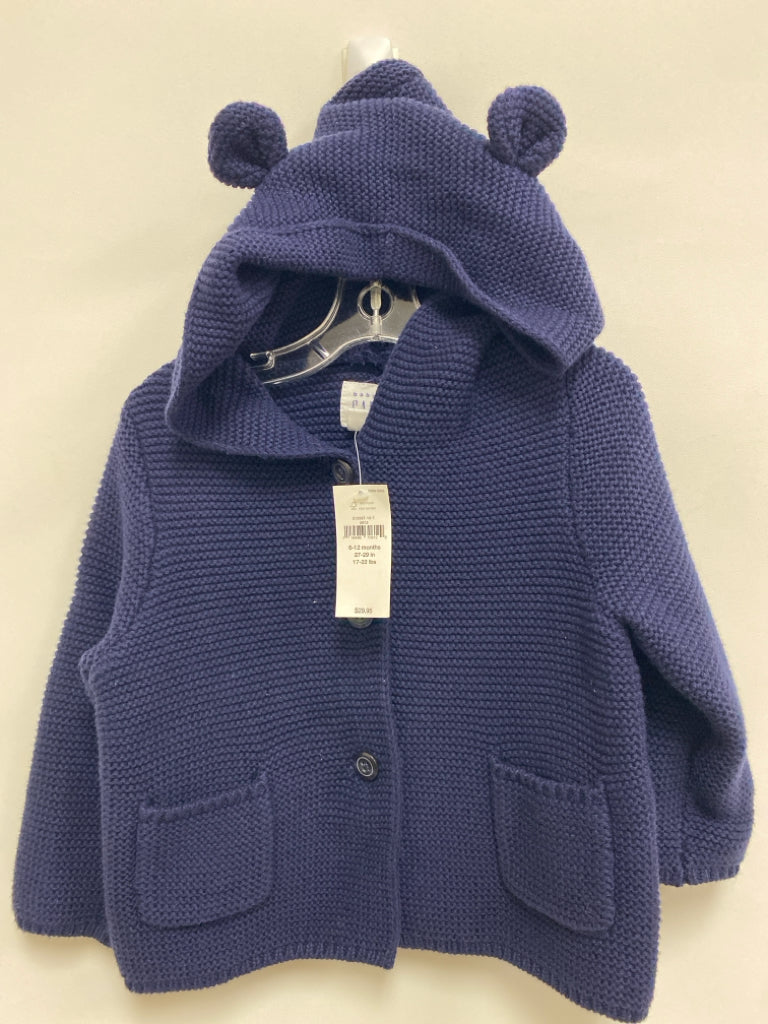 NWT Gap SIZE 6-12M Navy Button Up Boy&