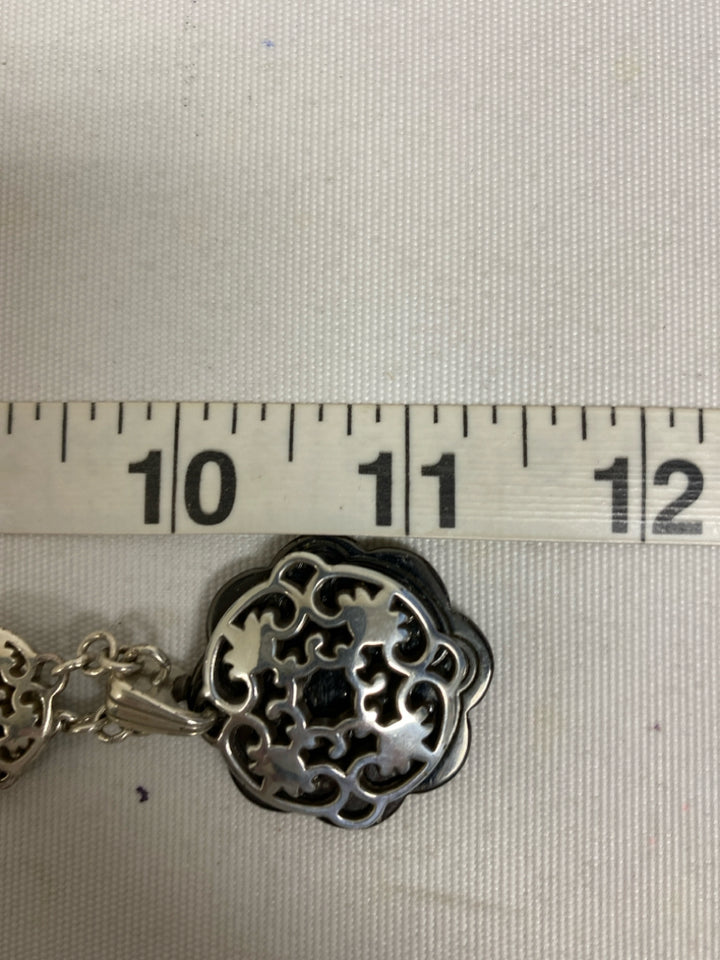 Brighton Silver Color Shapes Necklace